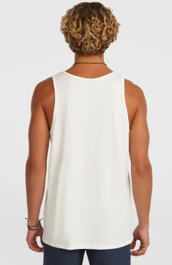 Homme O'Neill T-Shirts|Protection Anti-Uv-HommesDébardeur Slub | Blanc