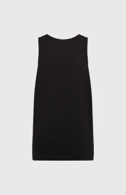 Homme O'Neill T-Shirts|Protection Anti-Uv-HommesDébardeur Slub | Noire