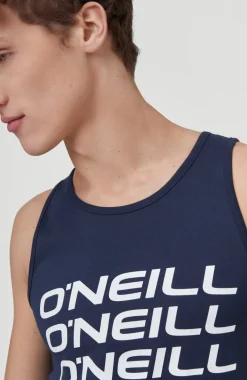Homme O'Neill T-Shirts|Protection Anti-Uv-HommesDébardeur Triple Stack| Bleu