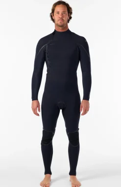 Homme O'Neill Combinaisons|Protection Anti-Uv-HommesHyperfreak Fire 4/3mm+ Back Zip Full Wetsuit| Noire