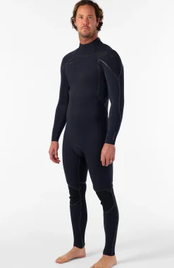Homme O'Neill Combinaisons|Protection Anti-Uv-HommesHyperfreak Fire 4/3mm+ Back Zip Full Wetsuit| Noire