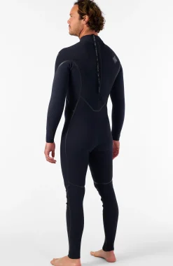 Homme O'Neill Combinaisons|Protection Anti-Uv-HommesHyperfreak Fire 4/3mm+ Back Zip Full Wetsuit| Noire