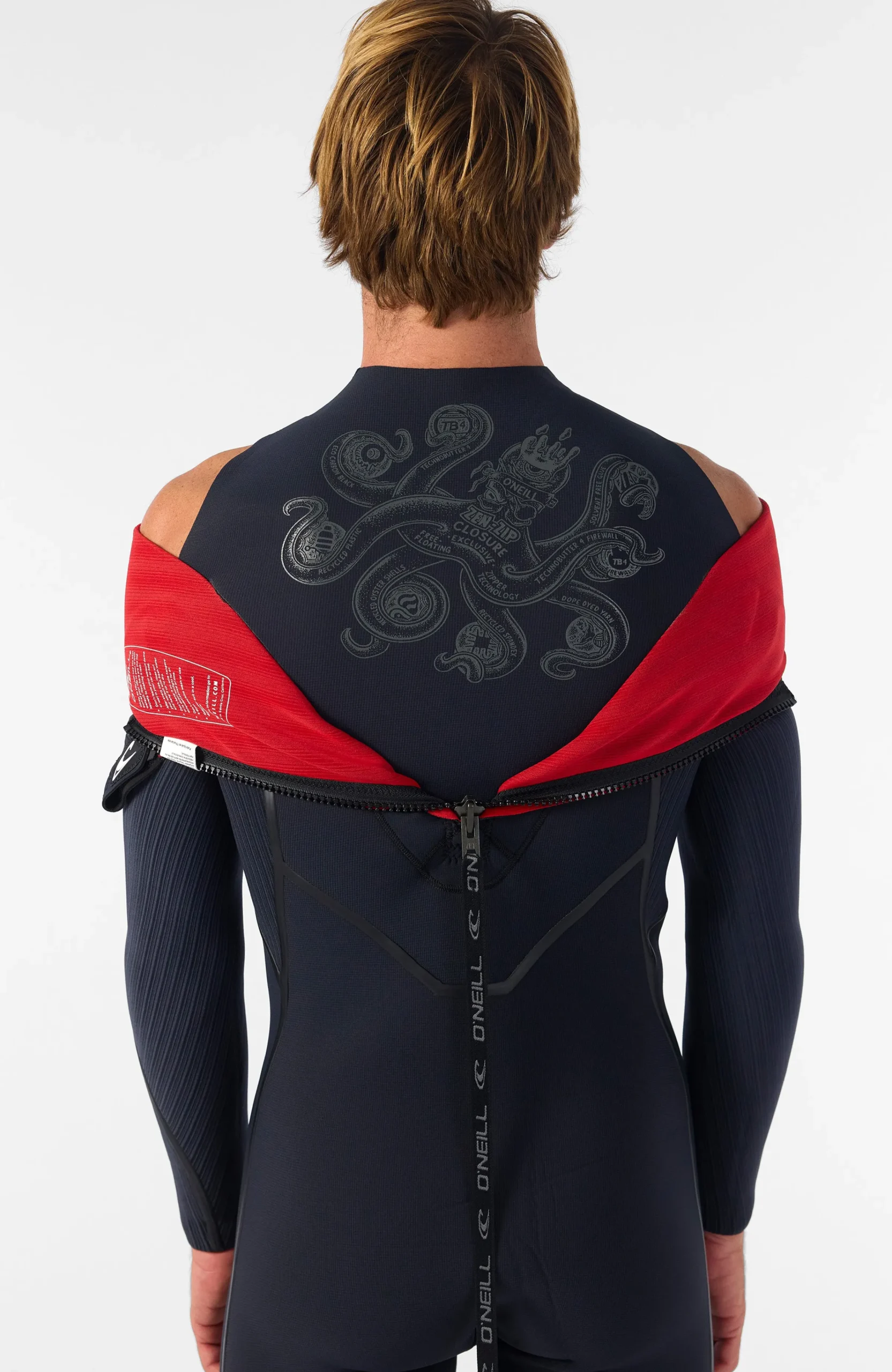 Homme O'Neill Combinaisons|Protection Anti-Uv-HommesHyperfreak Fire 4/3mm+ Back Zip Full Wetsuit| Noire