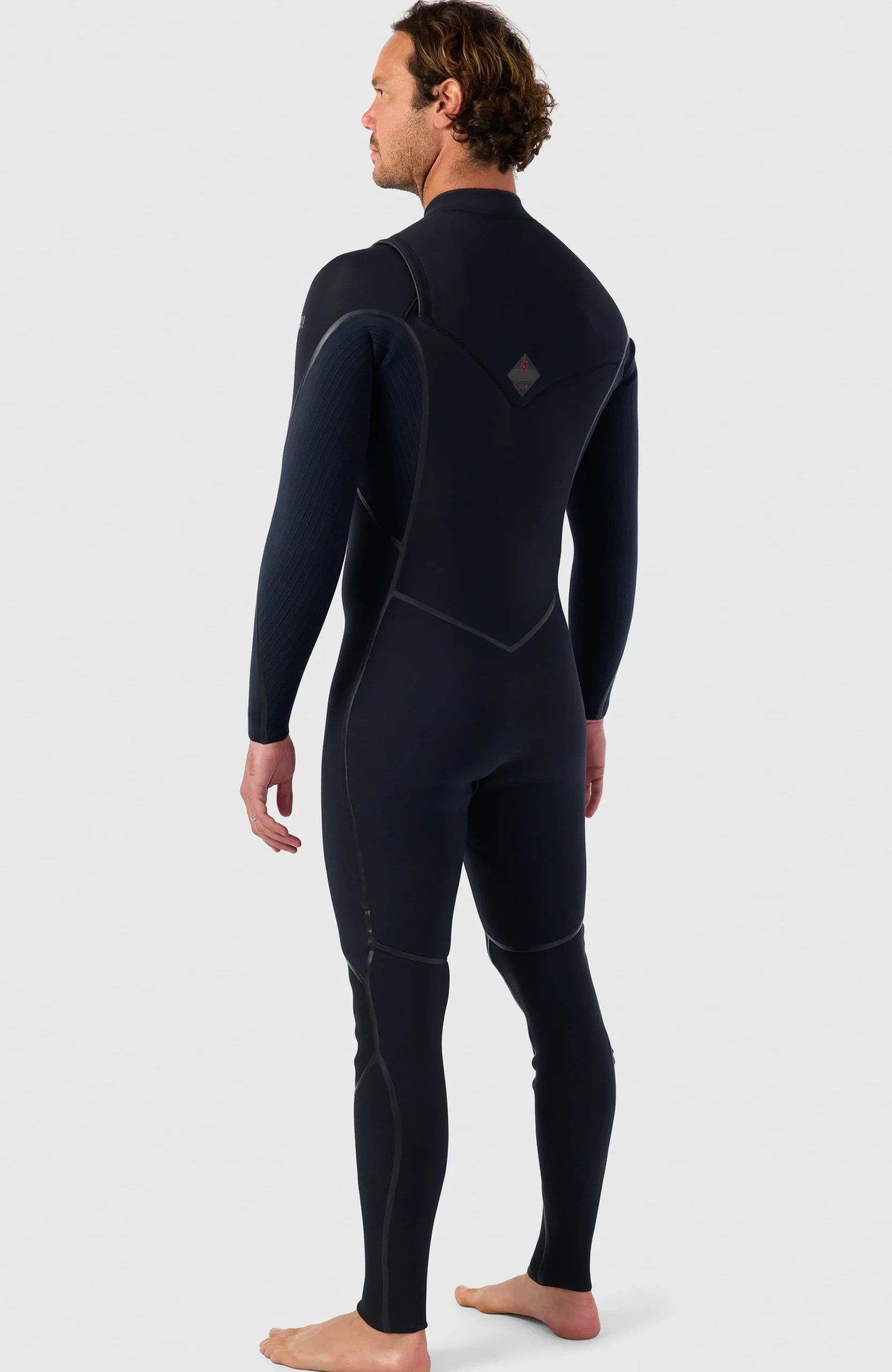 Homme O'Neill Combinaisons|Protection Anti-Uv-HommesHyperfreak Fire 3/2mm+ Chest Zip Full Wetsuit| Noire