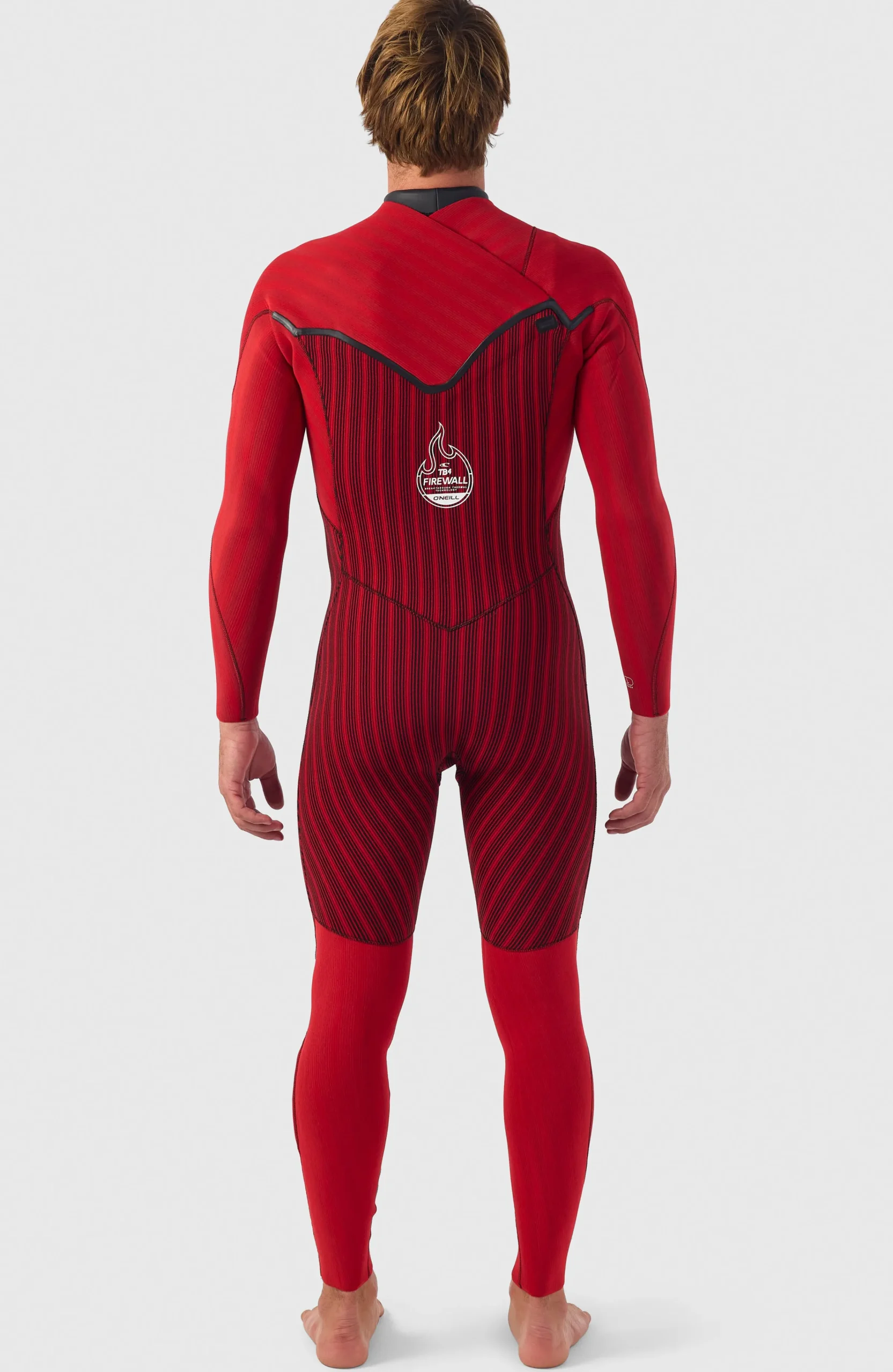 Homme O'Neill Combinaisons|Protection Anti-Uv-HommesHyperfreak Fire 3/2mm+ Chest Zip Full Wetsuit| Noire