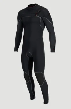 Homme O'Neill Combinaisons|Protection Anti-Uv-HommesHyperfreak Fire 3/2mm+ Chest Zip Full Wetsuit| Noire