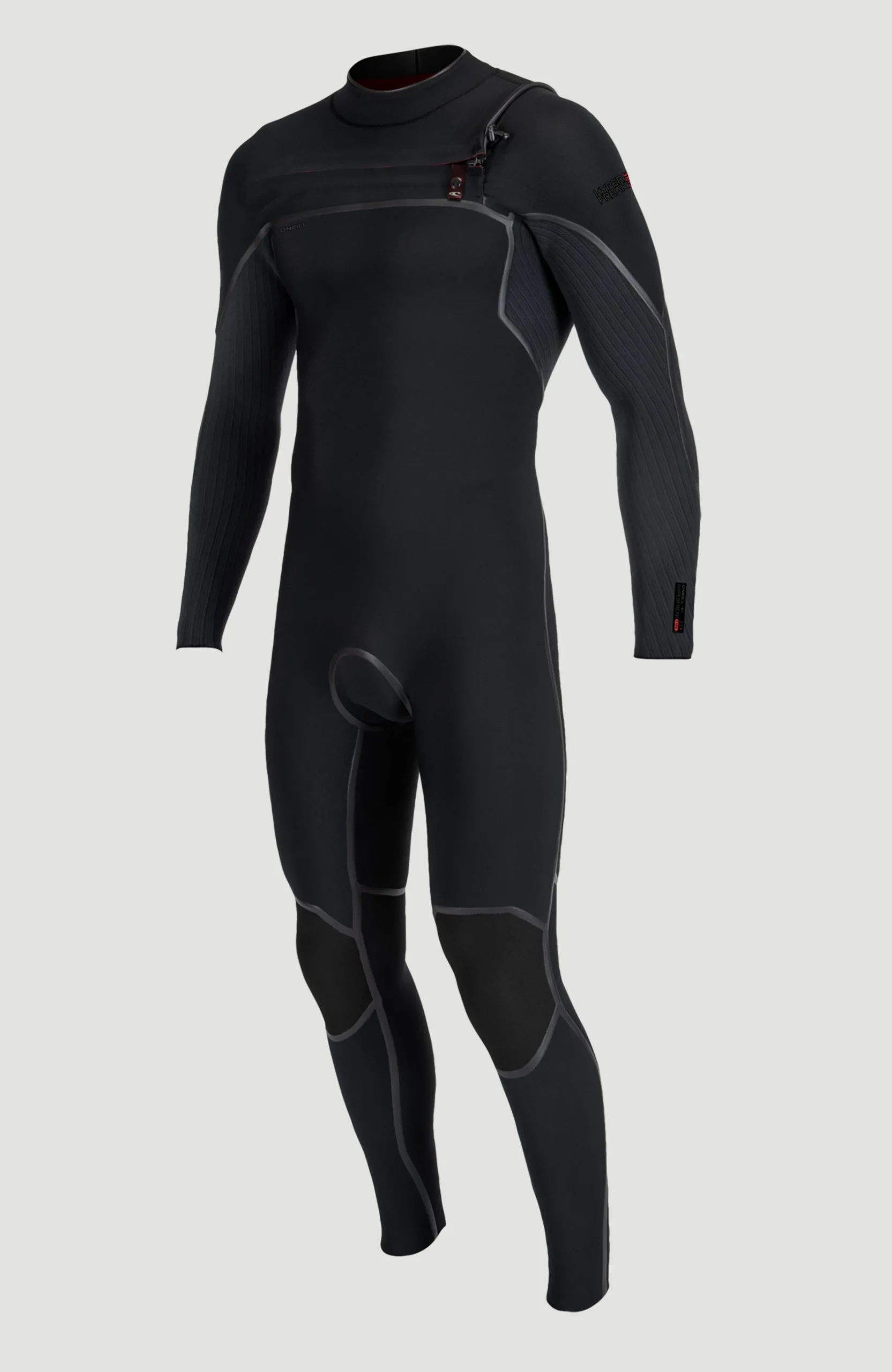 Homme O'Neill Combinaisons|Protection Anti-Uv-HommesHyperfreak Fire 3/2mm+ Chest Zip Full Wetsuit| Noire