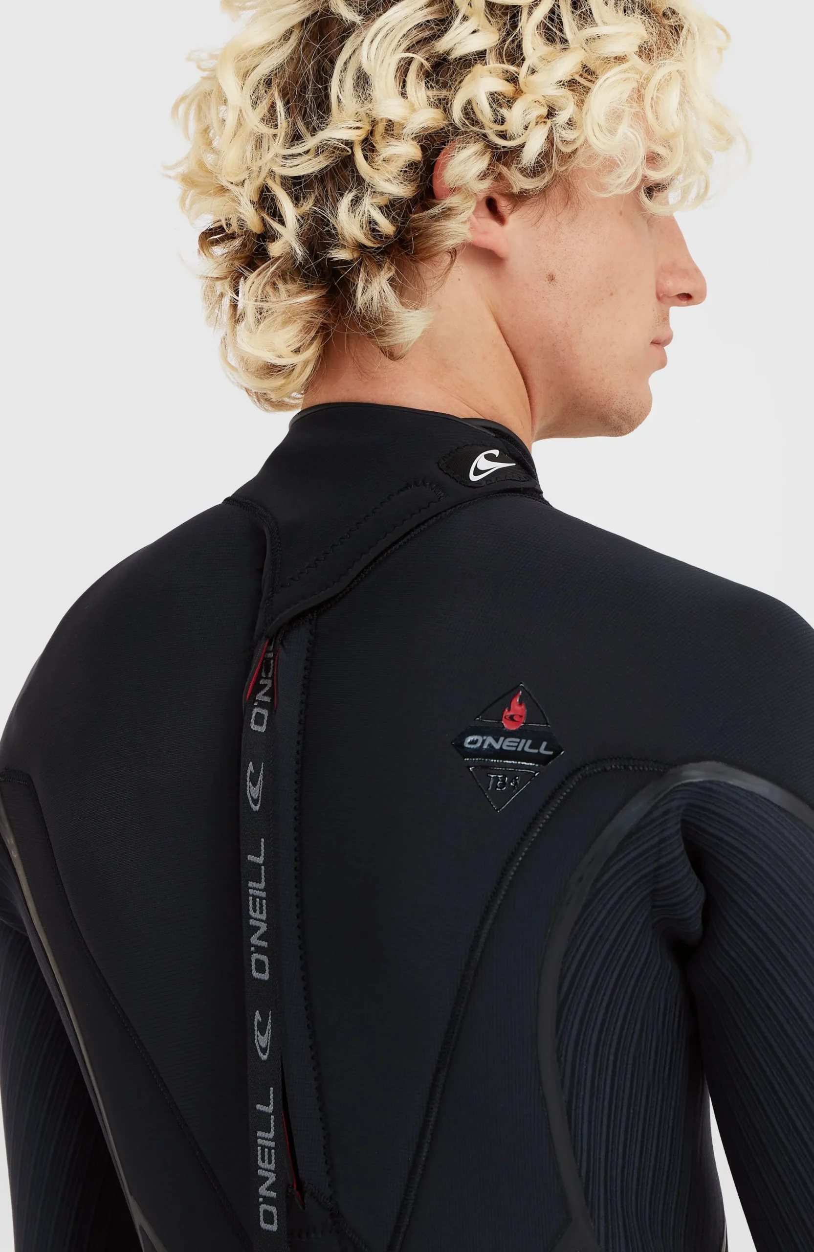 Homme O'Neill Combinaisons|Protection Anti-Uv-HommesHyperfreak Fire 4/3mm Back Zip Full Wetsuit| Noire