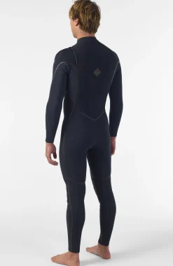 Homme O'Neill Combinaisons|Protection Anti-Uv-HommesHyperfreak Fire 5/4mm+ Chest Zip Full Wetsuit| Noire