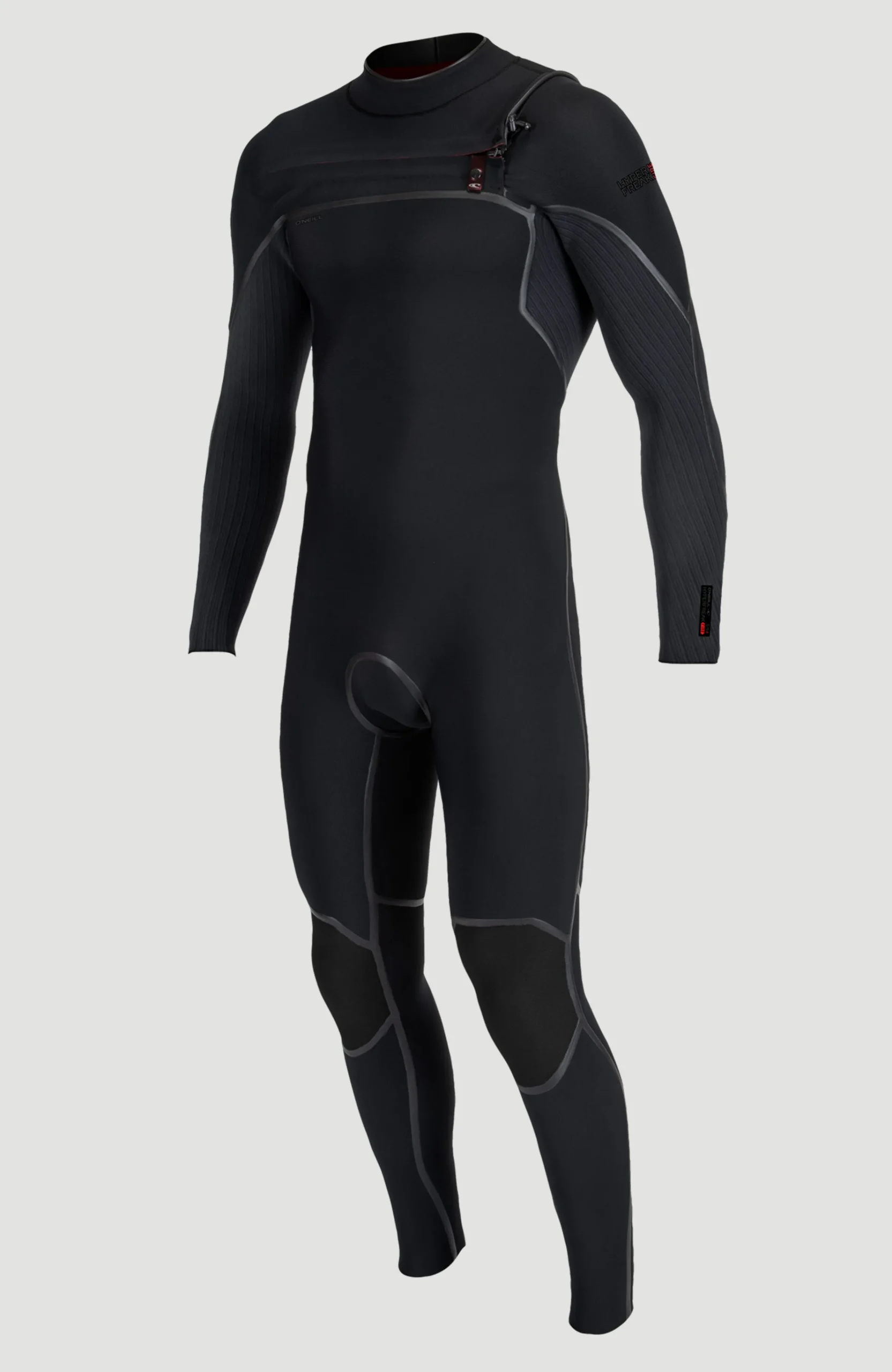 Homme O'Neill Combinaisons|Protection Anti-Uv-HommesHyperfreak Fire 5/4mm+ Chest Zip Full Wetsuit| Noire