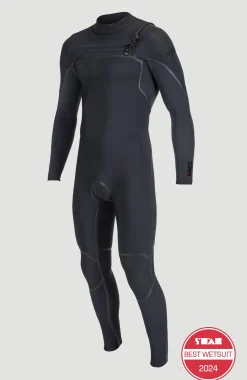 Homme O'Neill Combinaisons|Protection Anti-Uv-HommesHyperfreak Fire 5/4mm Chest Zip Full Wetsuit| Noire