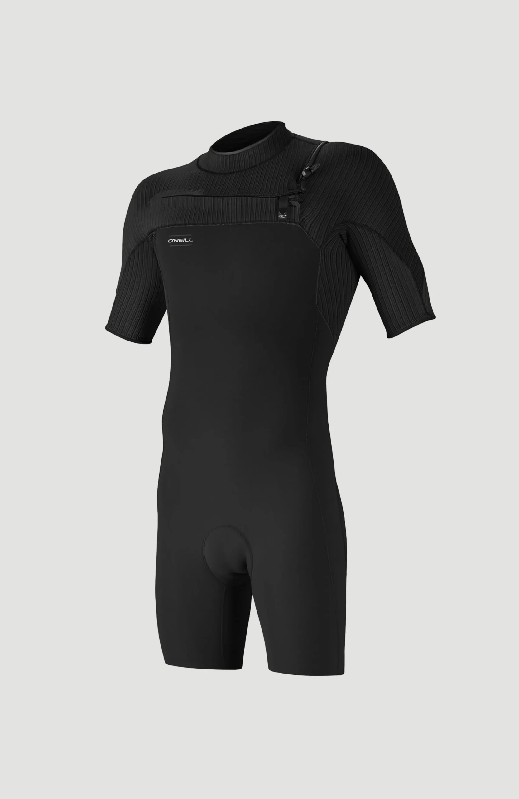 Homme O'Neill Combinaisons|Protection Anti-Uv-HommesHyperfreak 2mm Chest Zip Shortsleeve Spring Wetsuit| Noire