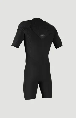 Homme O'Neill Combinaisons|Protection Anti-Uv-HommesHyperfreak 2mm Chest Zip Shortsleeve Spring Wetsuit| Noire
