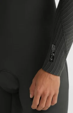 Homme O'Neill Combinaisons|Protection Anti-Uv-HommesHyperfreak Plus 4/3mm Chest Zip Full Wetsuit| Noire