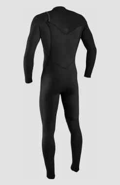 Homme O'Neill Combinaisons|Protection Anti-Uv-HommesHyperfreak Plus 4/3mm Chest Zip Full Wetsuit| Noire