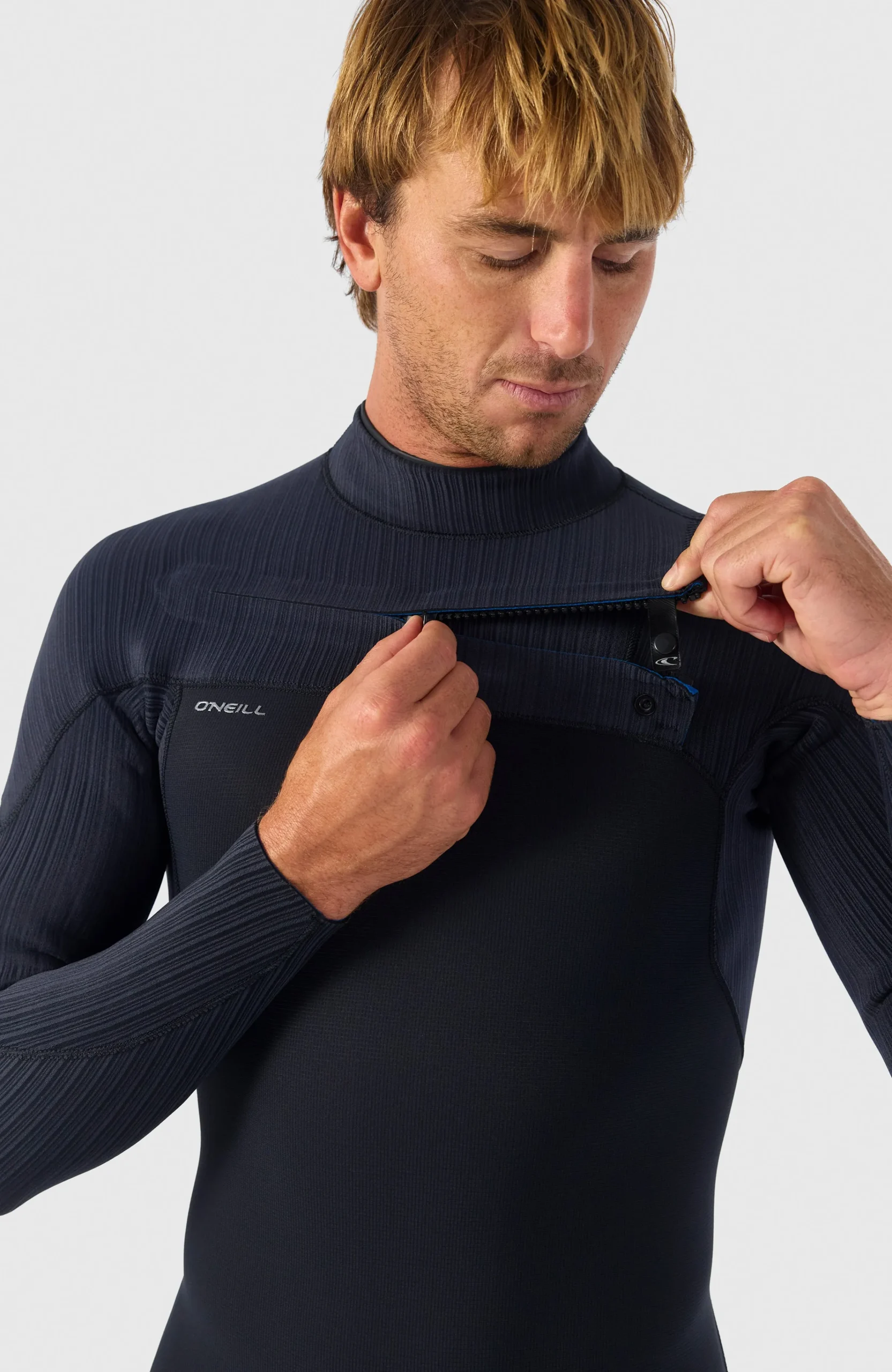 Homme O'Neill Combinaisons|Protection Anti-Uv-HommesHyperfreak Plus 3/2mm Chest Zip Full Wetsuit| Noire