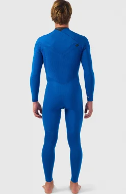 Homme O'Neill Combinaisons|Protection Anti-Uv-HommesHyperfreak Plus 5/4mm Chest Zip Full Wetsuit| Noire
