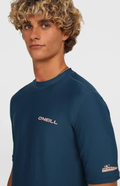Homme O'Neill Protection Anti-Uv|Protection Anti-Uv-HommesLycra à manches courtes | Bleu