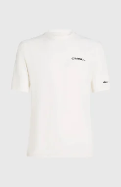 Homme O'Neill Protection Anti-Uv|Protection Anti-Uv-HommesLycra à manches courtes | Blanc