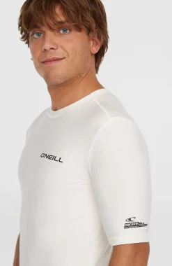Homme O'Neill Protection Anti-Uv|Protection Anti-Uv-HommesLycra à manches courtes Essentials| Blanc