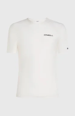 Homme O'Neill Protection Anti-Uv|Protection Anti-Uv-HommesLycra à manches courtes Essentials| Blanc
