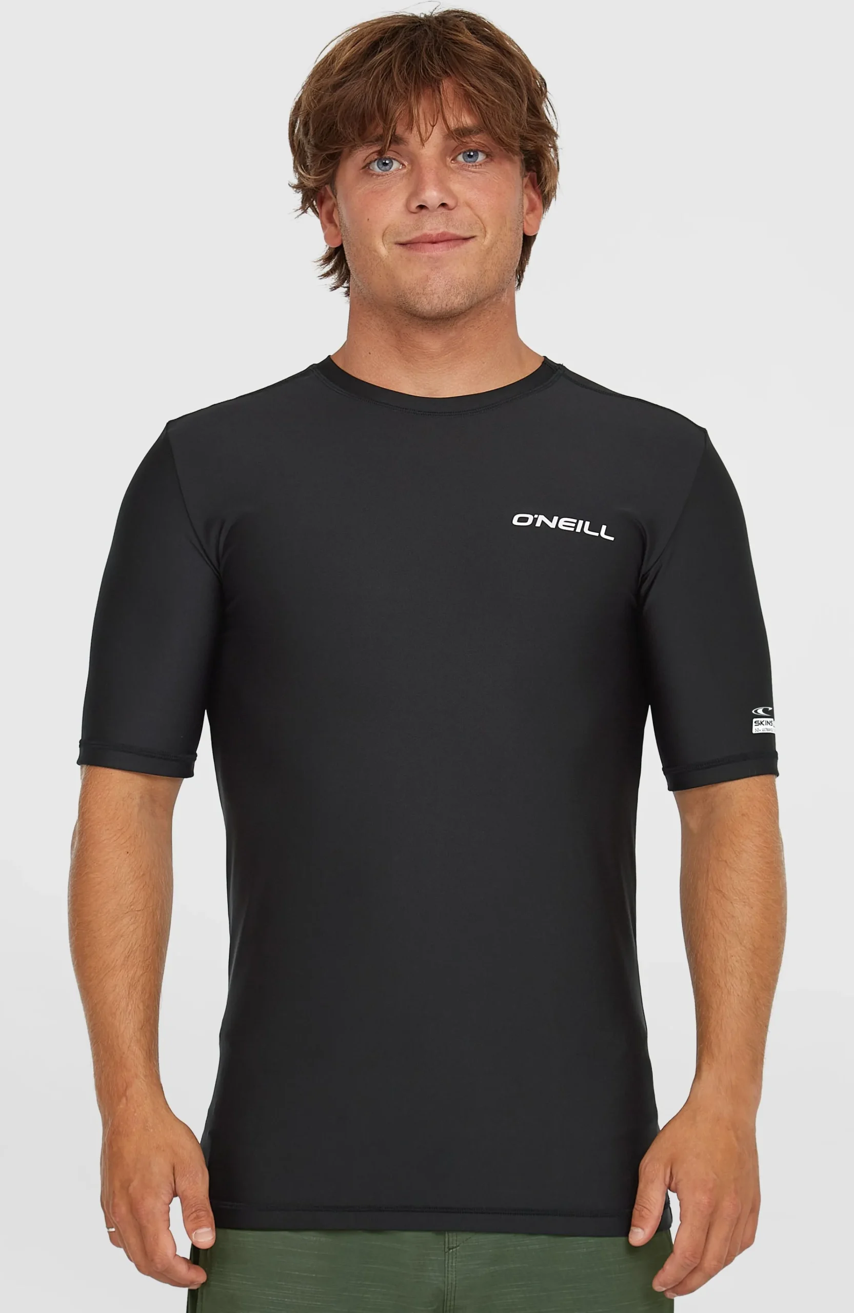 Homme O'Neill Protection Anti-Uv|Protection Anti-Uv-HommesLycra à manches courtes Essentials| Noire