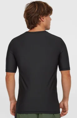 Homme O'Neill Protection Anti-Uv|Protection Anti-Uv-HommesLycra à manches courtes Essentials| Noire