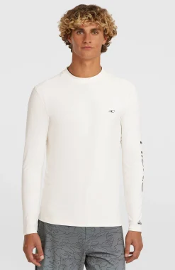 Homme O'Neill Protection Anti-Uv|Protection Anti-Uv-HommesLycra à manches longues | Blanc