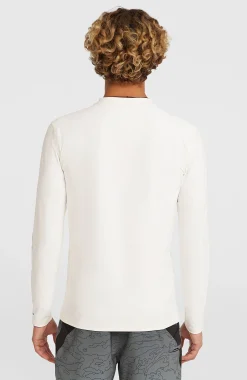 Homme O'Neill Protection Anti-Uv|Protection Anti-Uv-HommesLycra à manches longues | Blanc