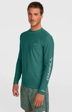 Homme O'Neill Protection Anti-Uv|Protection Anti-Uv-HommesLycra à manches longues | Vert