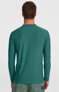 Homme O'Neill Protection Anti-Uv|Protection Anti-Uv-HommesLycra à manches longues | Vert