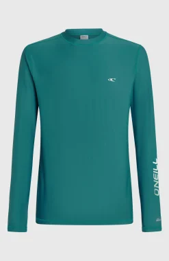 Homme O'Neill Protection Anti-Uv|Protection Anti-Uv-HommesLycra à manches longues | Vert