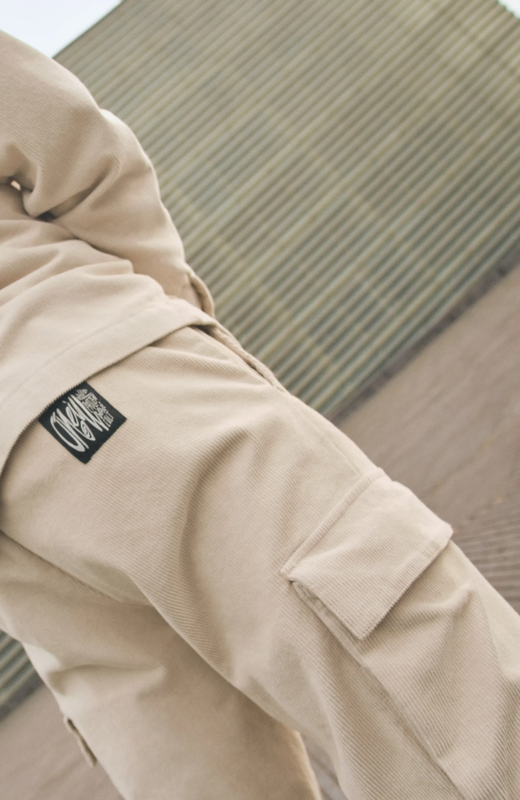 Homme O'Neill Pantalons|Protection Anti-Uv-HommesPantalon cargo en velours côtelé Surf Heroes| Beige