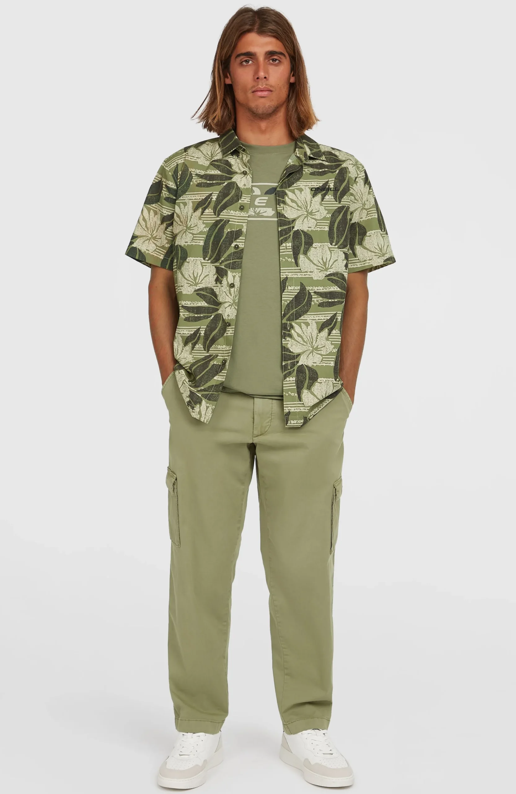 Homme O'Neill Pantalons|Protection Anti-Uv-HommesPantalon cargo Essentials| Vert