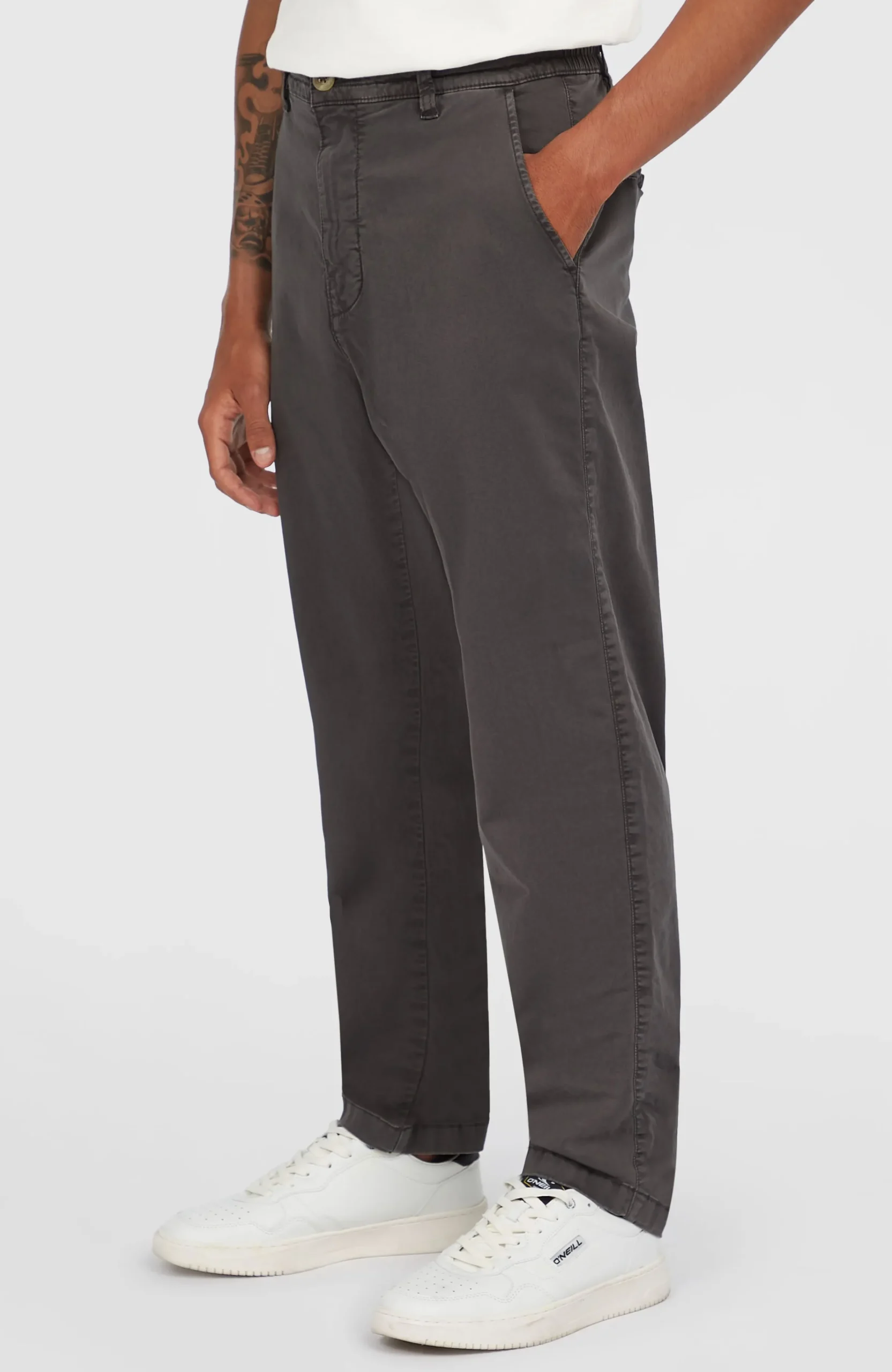Homme O'Neill Pantalons|Protection Anti-Uv-HommesPantalon chino Essentials| Gris