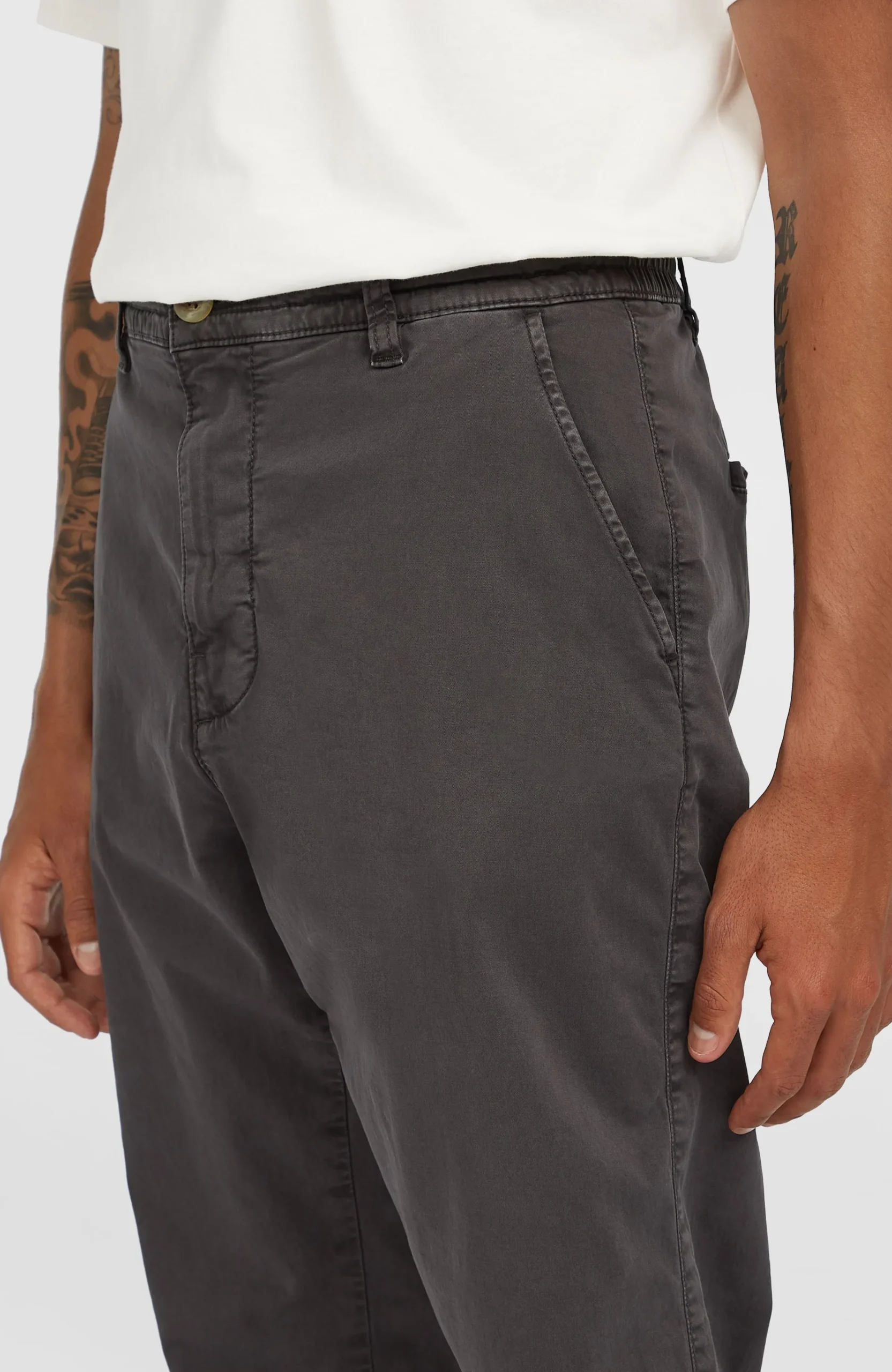 Homme O'Neill Pantalons|Protection Anti-Uv-HommesPantalon chino Essentials| Gris