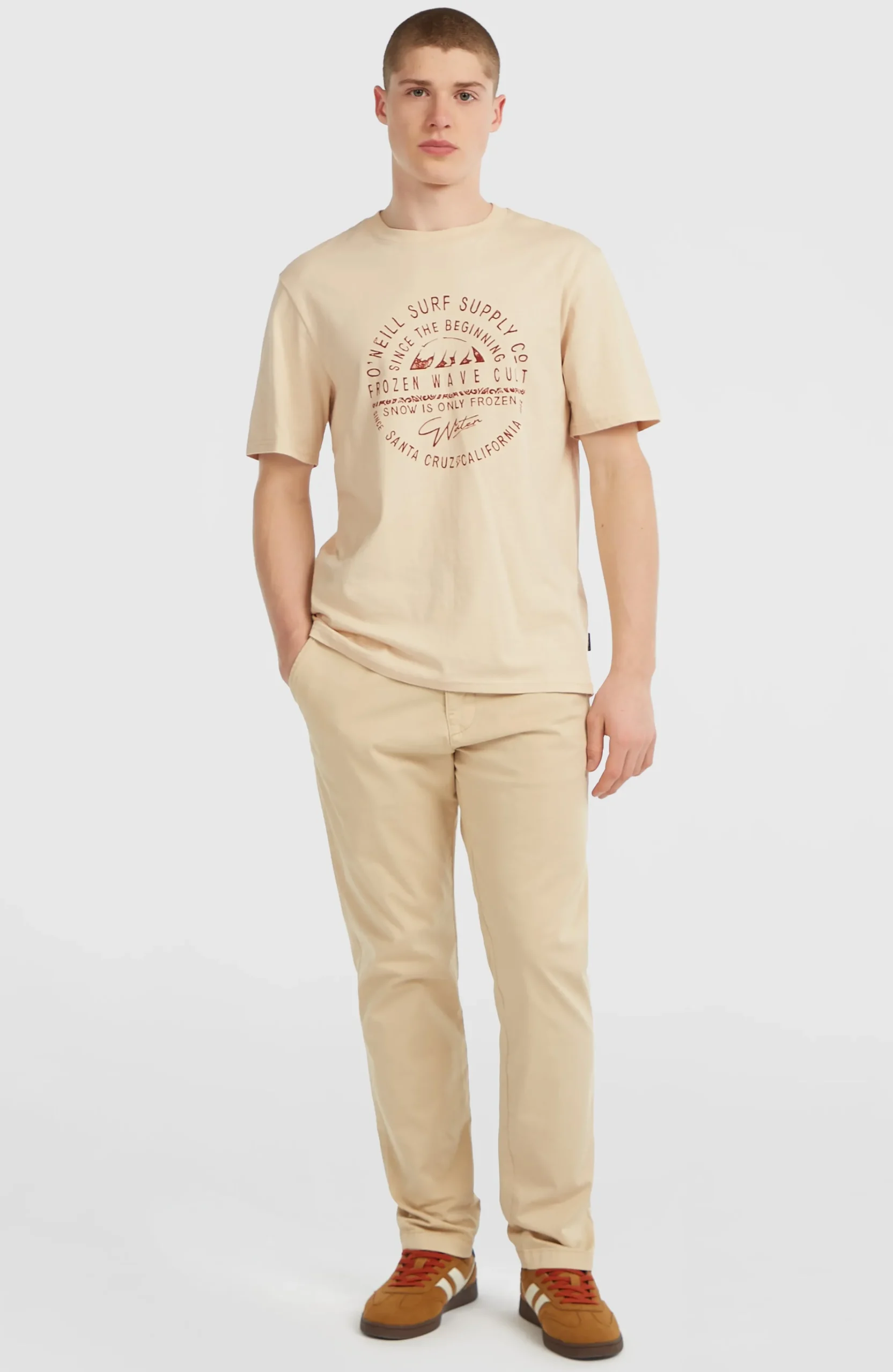 Homme O'Neill Pantalons|Protection Anti-Uv-HommesPantalon chino Essentials| Beige