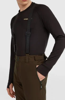 Homme O'Neill Pantalons De Ski|Pantalons De Snowboard-HommesPantalon de ski à bretelles FWC'Cruz| Brun