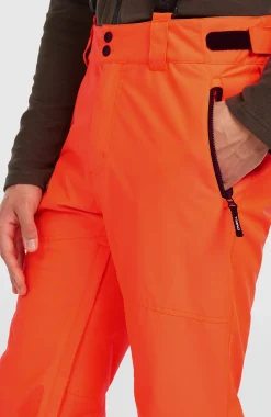 Homme O'Neill Pantalons De Ski|Pantalons De Snowboard-HommesPantalon de ski à bretelles FWC'Cruz| Rouge