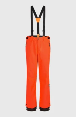 Homme O'Neill Pantalons De Ski|Pantalons De Snowboard-HommesPantalon de ski à bretelles FWC'Cruz| Rouge