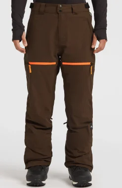Homme O'Neill Pantalons De Ski|Pantalons De Snowboard-HommesPantalon de ski FWC'Peak Fire| Brun