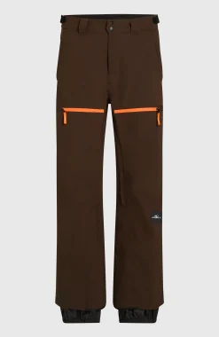 Homme O'Neill Pantalons De Ski|Pantalons De Snowboard-HommesPantalon de ski FWC'Peak Fire| Brun