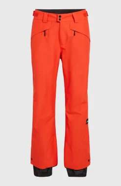 Homme O'Neill Pantalons De Ski|Pantalons De Snowboard-HommesPantalon de ski Hammer Regular| Rouge