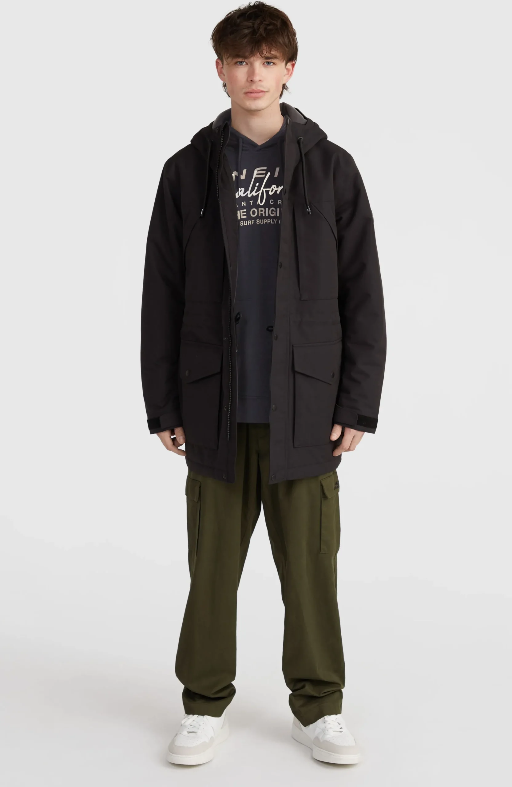 Homme O'Neill Vestes|Protection Anti-Uv-HommesParka Journey 10K/10K| Noire