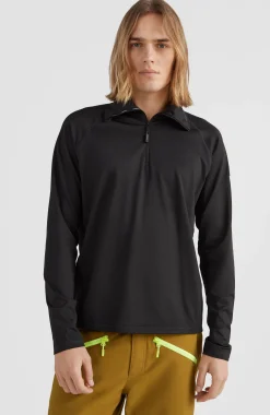 Homme O'Neill Polaires|Polaires & Sous-Couches-HommesPolaire à col demi-zip Clime| Noire