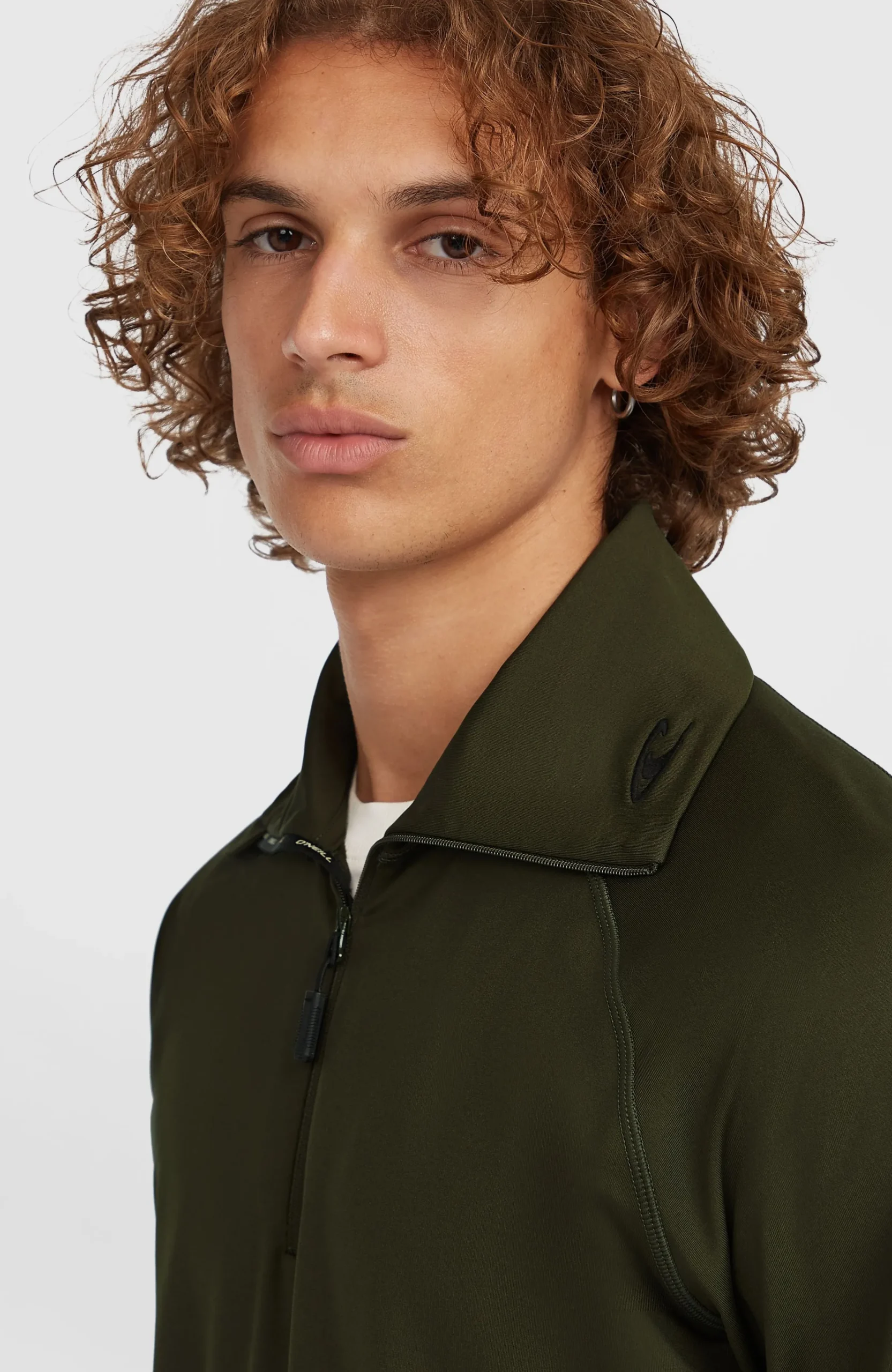Homme O'Neill Polaires|Polaires & Sous-Couches-HommesPolaire à col demi-zip Clime| Vert