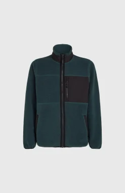 Homme O'Neill Polaires|Protection Anti-Uv-HommesPolaire à poils longs et zip intégral| Bleu