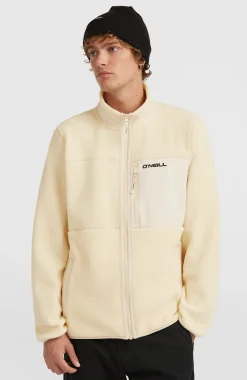 Homme O'Neill Polaires|Protection Anti-Uv-HommesPolaire à poils longs et zip intégral Must-Have| Beige