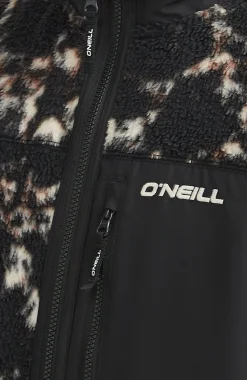 Homme O'Neill Polaires|Protection Anti-Uv-HommesPolaire à poils longs et zip intégral Must-Have| Noire