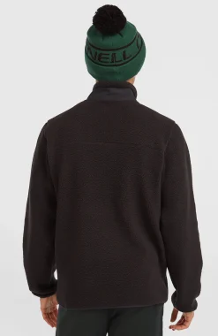 Homme O'Neill Polaires|Protection Anti-Uv-HommesPolaire à poils longs et zip intégral Must-Have| Noire